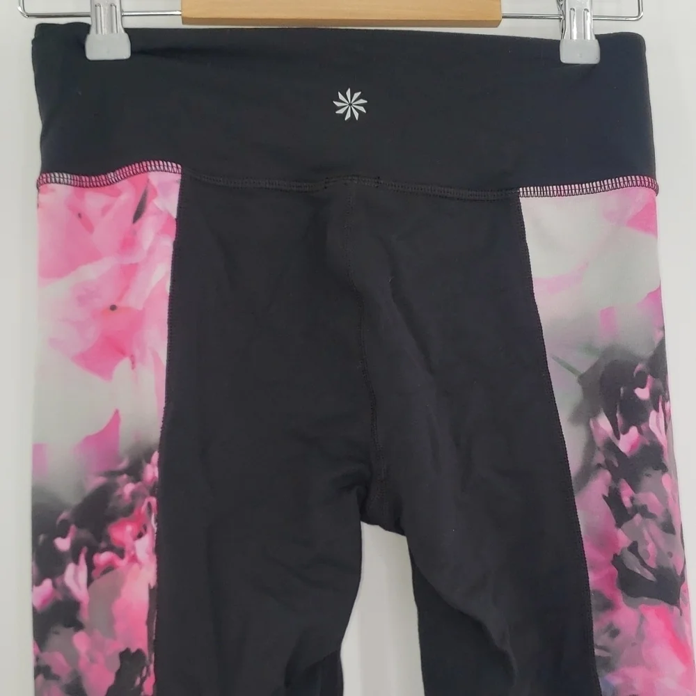 Athleta Chaturanga High Rise Tights Bloom‎ Floral